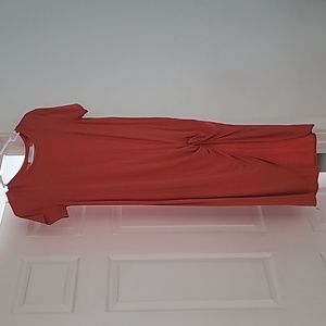 Burnt Orange Summer Dress